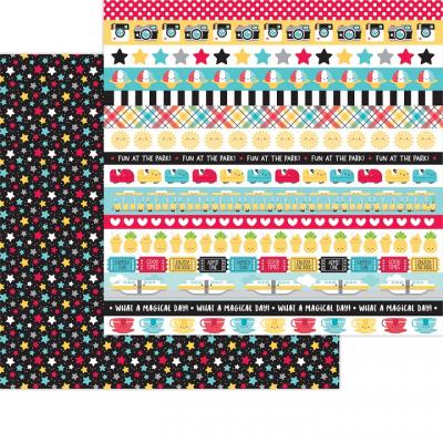 Doodlebug Fun At The Park Designpapier - Movie Stars